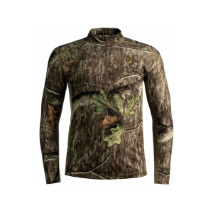 Blocker Outdoors Blocker Outdoors Men's Angatec Performance Quarter Zip Shirt Mossy Oak Country Roots Large - $49.99 at MidwayUSA