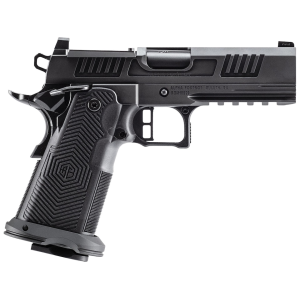 Alpha Foxtrot Romulus 10mm Auto Pistol 4.25" Barrel 18+1 Round Black DLC Slide Black Grip Black Frame