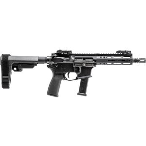 Alpha Foxtrot AFMG-9 9mm Luger Pistol 7.5" Threaded Barrel 20+1 Round Black Pistol Brace