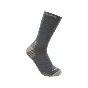 Crispi Boots Crispi Boots Men's Ridge Lightweight Crew Socks Gray Large - $25.00 at MidwayUSA