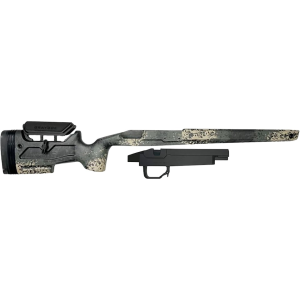 Grayboe Core Rifle Stock with Mini Chassis System Right Hand Carbon GAP Sponge Camo Short Action Remington 700