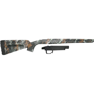 Grayboe Flagstaff Rifle Stock with Mini Chassis System Right Hand Timber Camo Short Action Weatherby Vanguard