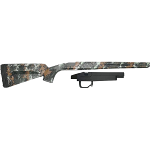 Grayboe Flagstaff Rifle Stock with Mini Chassis System Right Hand Timber Camo Long Action Ruger American