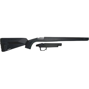 Grayboe Flagstaff Rifle Stock with Mini Chassis System Right Hand Black Short Action Weatherby Vanguard