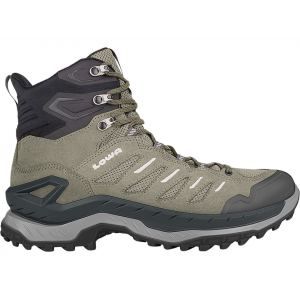 LOWA Innovo Mid Hiking Boots Leather/Synthetic Seaweed/Gray Men's 14 D