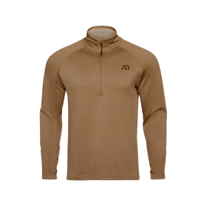 First Lite First Lite Men's Approach Quarter Zip Shirt Dry Earth XL - $120.00 at MidwayUSA