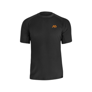 FIRST LITE Men's Wick Short Sleeve Base Layer Shirt Black 2XL
