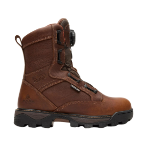 Rocky Rocky Men's Bearclaw HD Boa 9" Waterproof 800 Gram Insulated Hunting Boots Leather Brown 9.5 D - $234.99 at MidwayUSA
