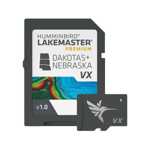 HUMMINBIRD LakeMaster VX Premium Map Card Dakota/Nebraska
