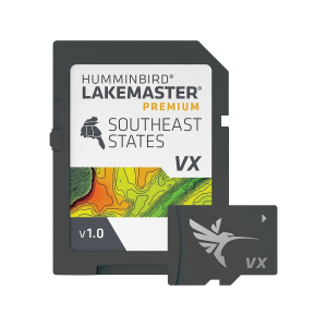 HUMMINBIRD LakeMaster VX Premium Map Card Southeast States