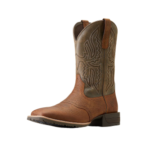 ARIAT Men's Hybrid Ranchway Cowboy Boots Leather Earth 10 D