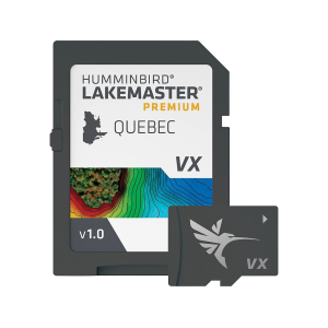 HUMMINBIRD LakeMaster VX Premium Map Card Quebec