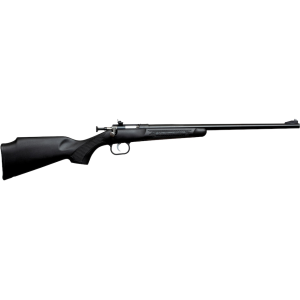 Crickett G2 Single Shot Youth Rifle 22 Long Rifle 16.125" Blued Barrel Black Frame Black Synthetic Monte Carlo Stock
