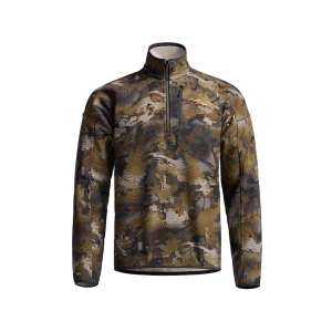 Sitka Gear Men's Alpha Fleece Quarter Zip Shirt Optifade Timber 2XL