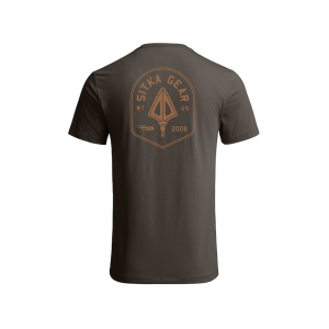 Sitka Gear Sitka Gear Men's Broadhead Crest Short Sleeve Crew Neck T Shirt Earth Medium - $35.00 at MidwayUSA
