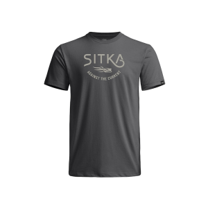 Sitka Gear Sitka Gear Men's Hooked Short Sleeve Crew Neck T Shirt Iron Gray XL - $35.00 at MidwayUSA
