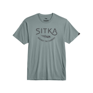 Sitka Gear Sitka Gear Men's Hooked Short Sleeve Crew Neck T Shirt Surf Blue Large - $35.00 at MidwayUSA