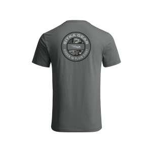 Sitka Gear Sitka Gear Men's Hidden Optifade Short Sleeve Crew Neck T Shirt Metal Gray Elevated II XL - $35.00 at MidwayUSA