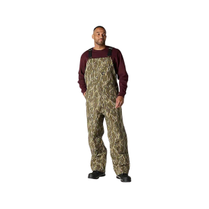 Carhartt Men's Rugged Flex Duck Loose Fit Insulated Bibs Mossy Oak Bottomland 2XL