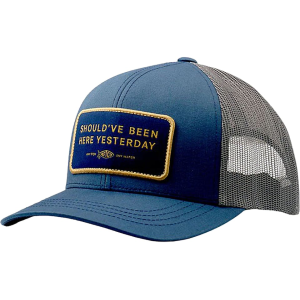 Aftco AFTCO Men's Sayings Trucker Hat Deep Navy One Size Fits Most - $32.00 at MidwayUSA