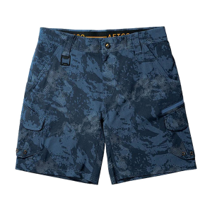 Aftco AFTCO Men's Pinnacle Fishing Shorts Naval Storm Camo 42" Waist 9" Inseam - $79.00 at MidwayUSA