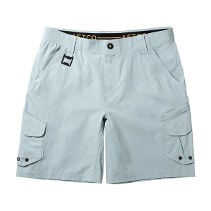 Aftco AFTCO Men's Pinnacle Fishing Shorts Harbor Gray 30" Waist 9" Inseam - $79.00 at MidwayUSA