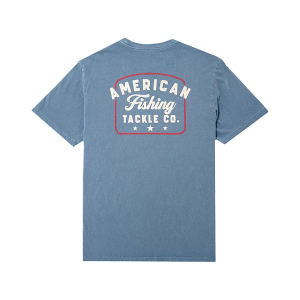Aftco AFTCO Men's Memphis Short Sleeve Crew Neck T Shirt Bering Sea Large - $29.00 at MidwayUSA