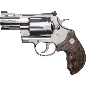 Colt Anaconda 44 Remington Magnum Revolver 2.5" Stainless Barrel 6 Round Walnut Grip