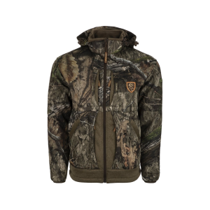 Drake Men's Non-Typical Heavyweight Stand Hunter's Silencer Jacket Mossy Oak Country DNA Large - Drake