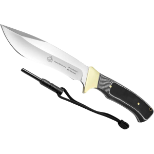 Puma PUMA XP Nomad Fixed Blade Knife 6.3" Recurve Drop Point 440 Stainless Blade G-10 Handle Black - $94.99 at MidwayUSA