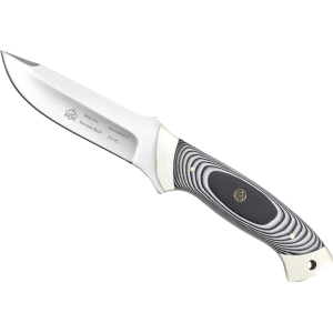 Puma PUMA SGB Griz Fixed Blade Knife 4.6" Clip Point 1.4116 Satin Blade G-10 Handle Black - $92.99 at MidwayUSA