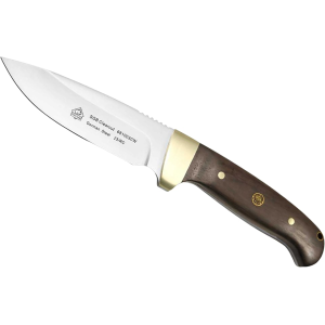Puma PUMA SGB Clearcut Fixed Blade Knife 4.4" Drop Point 1.4116 Satin Blade Jacaranda Wood Handle Dark Brown - $83.99 at MidwayUSA