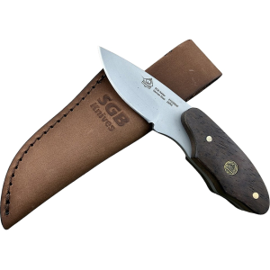Puma PUMA SGB Rattler Fixed Blade Knife 2.6" Drop Point 1.4116 Satin Blade Jacaranda Wood Handle Dark Brown - $54.99 at MidwayUSA