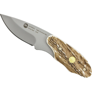 Puma PUMA SGB Rattler Fixed Blade Knife 2.6" Drop Point 1.4116 Satin Blade Polyoxymethylene (POM) Handle Tan - $54.99 at MidwayUSA