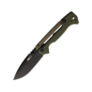 Cold Steel AD-15 Pocket Knife 3.5" Drop Point CPM S35VN Black Blade G-10 Handle OD Green - Cold Steel