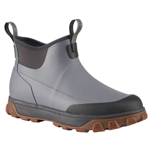 Grundens Grundens Men's Deviation 6" Waterproof Deck Boots Rubber Smoke 14 D - $144.99 at MidwayUSA