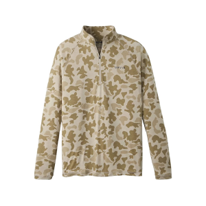 Orvis Orvis Men's Dricast 1/4 Zip Shirt Dove Camo 2XL - $89.00 at MidwayUSA