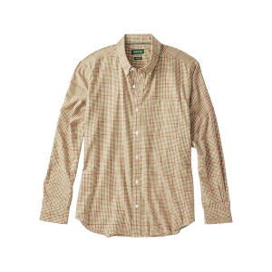 Orvis Orvis Men's Flat Creek Tech Flannel Shirt Field Khaki Medium - $110.00 at MidwayUSA