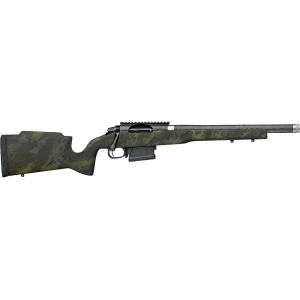 Proof Research Elevation MTR 2.0 Bolt Action Rifle 22 Advanced Rifle Cartridge (22 ARC) 16.5" Carbon Fiber Threaded Barrel Black Frame Midnight Camo Precision Stock