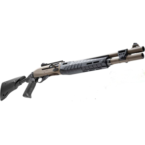 Benelli Benelli M2-G1 922R Semi Automatic 12 Gauge Shotgun 18.5" Flat Dark Earth Barrel Black Adjustable Stock - $1899.00 at MidwayUSA