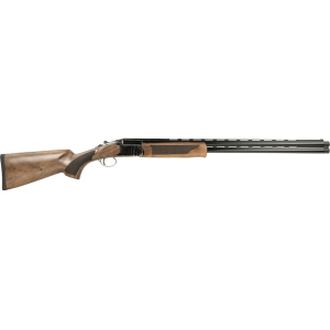 Pointer Acrius Over Under 12 Gauge Shotgun 28" Black Barrel Walnut Field Stock Black Receiver