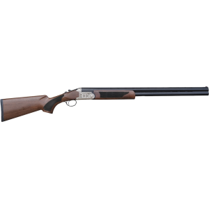 Pointer Acrius Over Under 410 Bore Shotgun 28" Black Barrel Walnut Field Stock Nickel Receiver