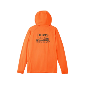 Orvis Orvis Men's Dricast Logo Hoodie Blaze 2XL - $89.00 at MidwayUSA