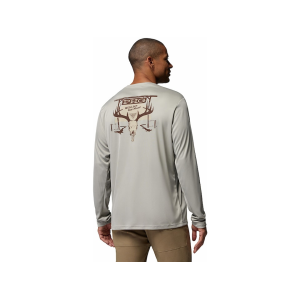 Columbia Columbia Men's PHG Terminal Shot Loyalty Long Sleeve Crew Neck T Shirt Flint Gray Large - $45.00 at MidwayUSA