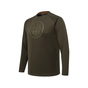 Beretta Beretta Men's Ortles Long Sleeve Crew Neck T Shirt Green Moss 2XL - $59.00 at MidwayUSA