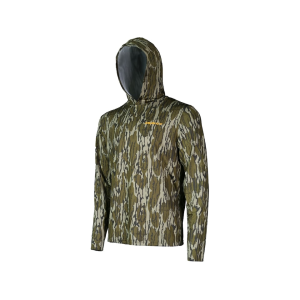 Muddy Outdoors Muddy Outdoors Men's TRX Performance Sun Hoodie Mossy Oak Bottomland 3XL - $49.99 at MidwayUSA