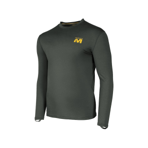 Muddy Outdoors Muddy Outdoors Men's DV8 Stonewool 200 Long Sleeve Crew Neck Base Layer Shirt Peat Moss 2XL - $119.99 at MidwayUSA