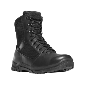 Danner Lookout 8" Side-Zip Tactical Boots Leather/Nylon Black Men's 12 D - Danner