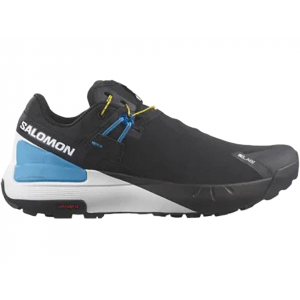 SALOMON S/Lab Skyway Hiking Shoes Synthetic Black/White/Transcend Blue Men's 9.5 D