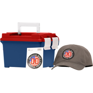 Hornady USA 250th American Gunner 9mm Luger Ammo 115 Grain XTP Jacketed Hollow Point Ammo Can of 250 Bulk